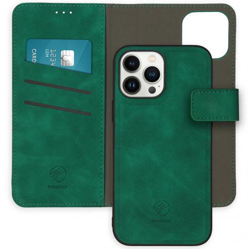 iMoshion Uitneembare 2-in-1 Luxe Booktype voor de iPhone 13 Pro Max - Donkergroen