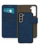iMoshion Uitneembare 2-in-1 Luxe Booktype voor de Samsung Galaxy S21 FE - Blauw