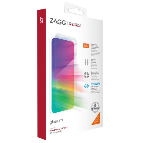 InvisibleShield Glass XTR D3O Screenprotector voor de iPhone 13 Pro Max - Transparant