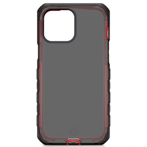 Itskins Supreme Frost Backcover voor de iPhone 13 Pro - Rood