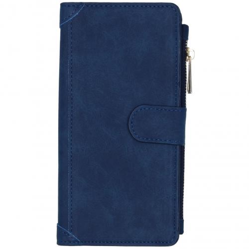 Luxe Portemonnee voor de Samsung Galaxy S20 Plus - Donkerblauw