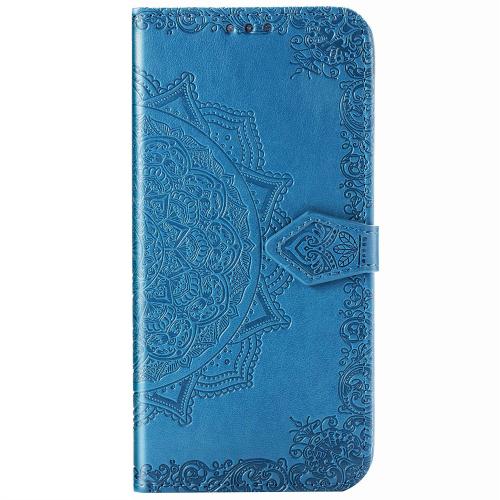 Mandala Booktype voor de Oppo A52 / Oppo A72 / Oppo A92 - Turquoise