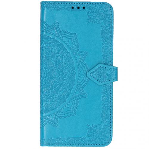 Mandala Booktype voor Xiaomi Mi Note 10 (Pro) - Turquoise