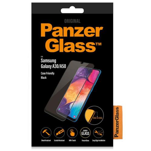 PanzerGlass Case Friendly Screenprotector voor de Samsung Galaxy A30(s) / A50(s) / M21 - Zwart