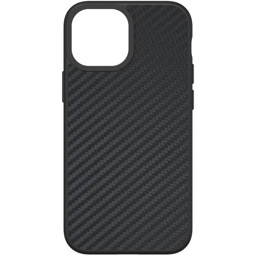 RhinoShield SolidSuit Backcover voor de iPhone 13 Mini  - Carbon Fiber Black