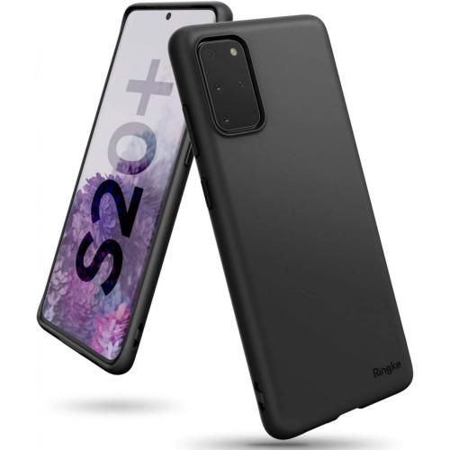 Ringke Air S Backcover voor de Samsung Galaxy S20 Plus - Zwart