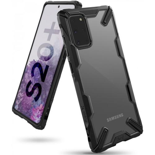 Ringke Fusion X Backcover voor de Samsung Galaxy S20 Plus - Zwart
