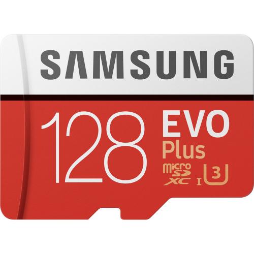 Samsung 128GB EVO Plus microSDXC geheugenkaart klasse 10 + adapter (2020)