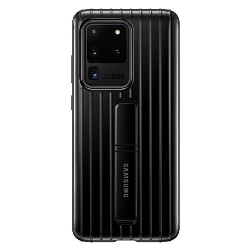 Samsung Protective Standing Backcover voor de Galaxy S20 Ultra - Zwart