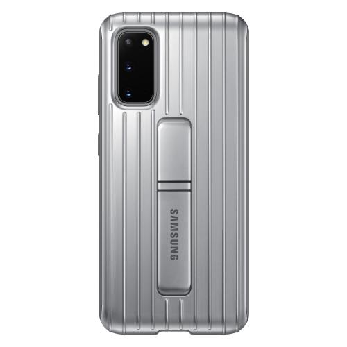 Samsung Protective Standing Backcover voor de Galaxy S20 - Zilver