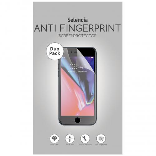 Selencia Duo Pack Anti-fingerprint Screenprotector voor Samsung Galaxy A9 (2018)