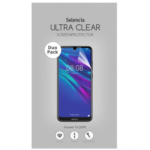 Selencia Duo Pack Ultra Clear Screenprotector voor de Huawei Y6 (2019)