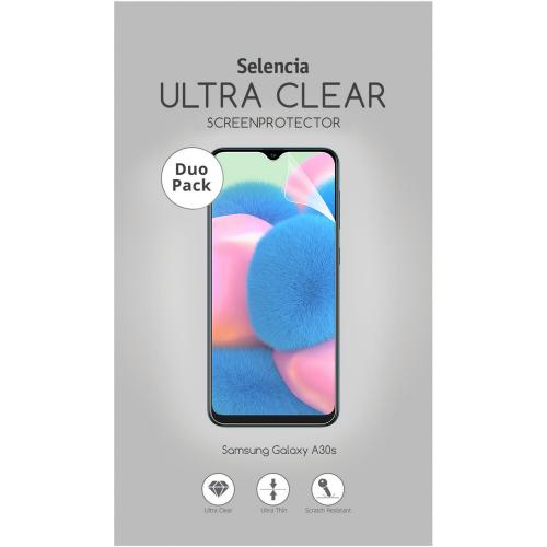 Selencia Duo Pack Ultra Clear Screenprotector voor de Samsung Galaxy A30s