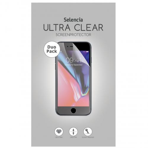 Selencia Duo Pack Ultra Clear Screenprotector voor de Samsung Galaxy J4 Plus / J6 Plus