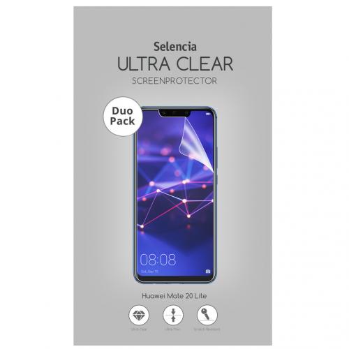 Selencia Duo Pack Ultra Clear Screenprotector voor Huawei Mate 20 Lite