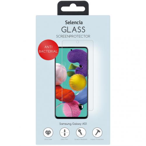 Selencia Gehard Glas Anti-Bacteriële Screenprotector voor de Samsung Galaxy A51
