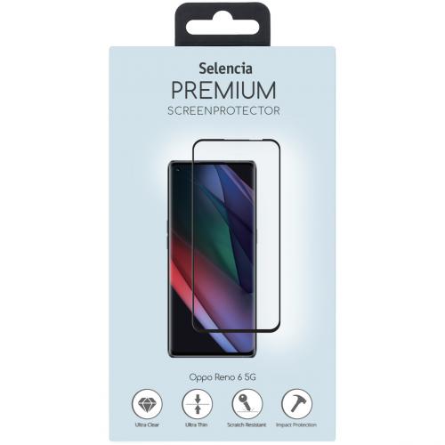 Selencia Gehard Glas Premium Screenprotector voor de Oppo Reno 6 Pro 5G - Transparant