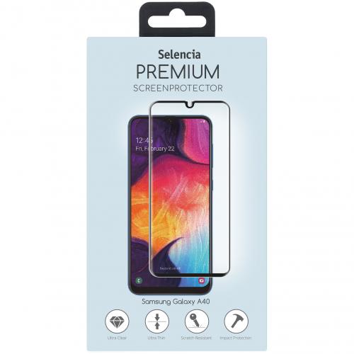 Selencia Gehard Glas Premium Screenprotector voor de Samsung Galaxy A40
