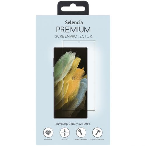 Selencia Gehard Glas Premium Screenprotector voor de Samsung Galaxy S22 Ultra