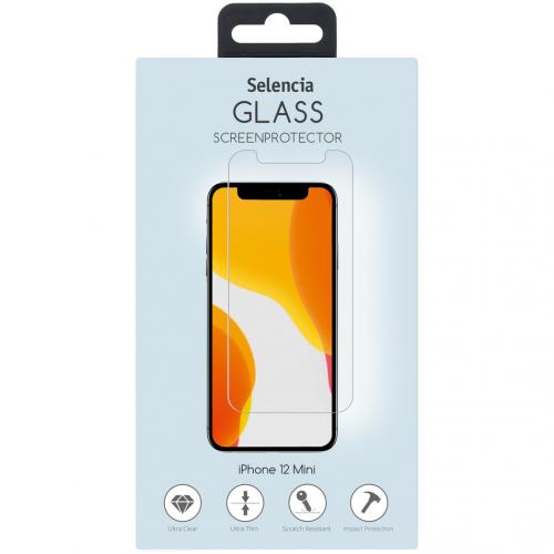 Selencia Gehard Glas Screenprotector voor de iPhone 12 Mini