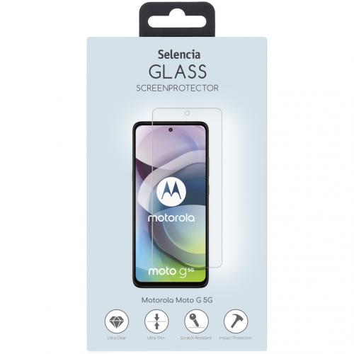 Selencia Gehard Glas Screenprotector voor de Motorola Moto G 5G