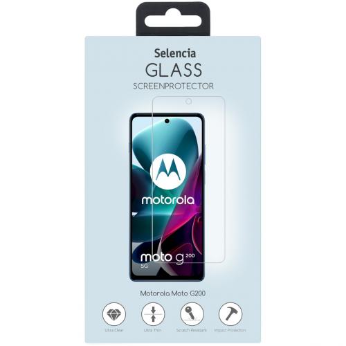 Selencia Gehard Glas Screenprotector voor de Motorola Moto G200