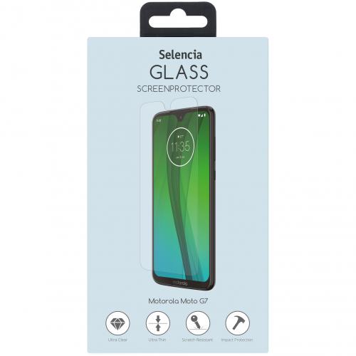 Selencia Gehard Glas Screenprotector voor de Motorola Moto G7 / G7 Plus