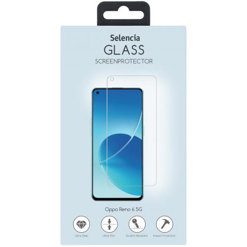 Selencia Gehard Glas Screenprotector voor de Oppo Reno 6 5G - Transparant