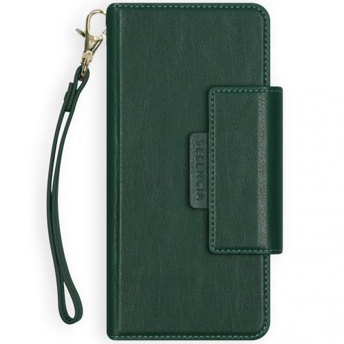 Selencia Surya 2-in-1 Uitneembare Vegan Lederen Bookcase Samsung Galaxy S20 Plus - Groen