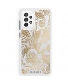 Selencia Zarya Fashion Extra Beschermende Backcover Samsung Galaxy A72 - Paisley Gold