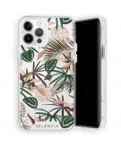 Selencia Zarya Fashion Extra Beschermende Backcover voor de iPhone 12 (Pro) - Jungle Leaves