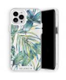 Selencia Zarya Fashion Extra Beschermende Backcover voor de iPhone 13 Pro Max - Green Jungle Leaves