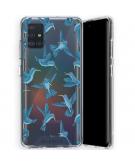 Selencia Zarya Fashion Extra Beschermende Backcover voor de Samsung Galaxy A51 - Birds