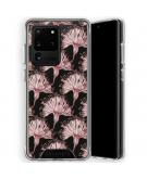 Selencia Zarya Fashion Extra Beschermende Backcover voor de Samsung Galaxy S20 Ultra - Flowers