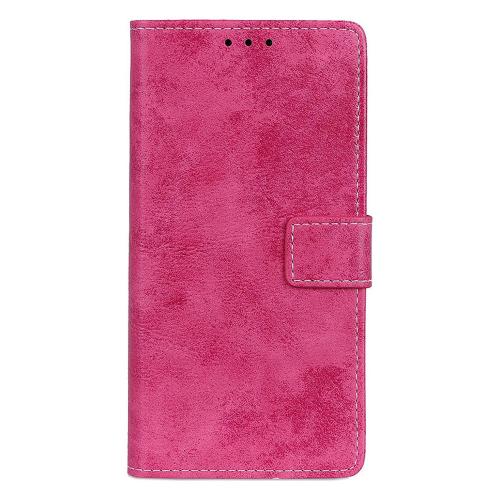 Shop4 - Alcatel 1S (2021) Hoesje - Wallet Case Vintage Roze