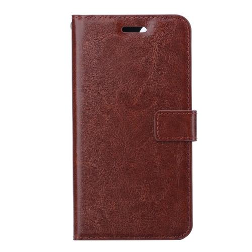 Shop4 - iPhone 11 Hoesje - Wallet Case Business Bruin