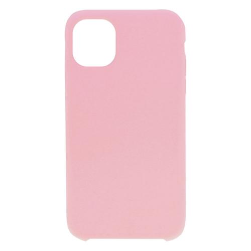 Shop4 - iPhone 11 Hoesje - Zachte Back Case Mat Licht Roze