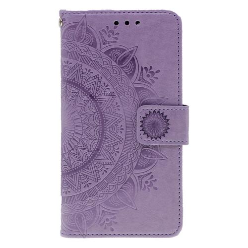Shop4 - iPhone 11 Pro Hoesje - Wallet Case Mandala Patroon Paars