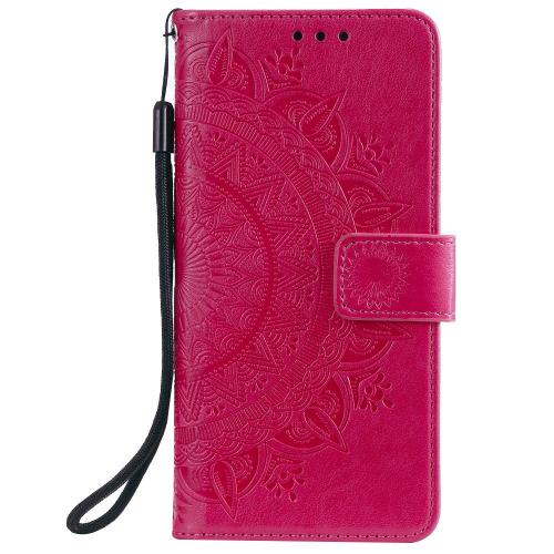 Shop4 - iPhone 11 Pro Hoesje - Wallet Case Mandala Patroon Roze