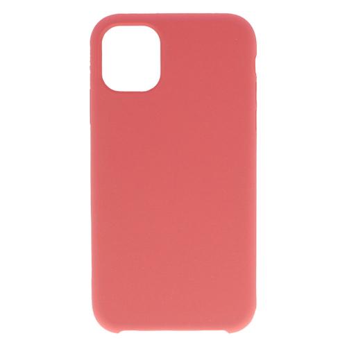 Shop4 - iPhone 11 Pro Hoesje - Zachte Back Case Mat Licht Rood