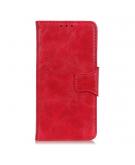 Shop4 - iPhone 12 mini Hoesje - Wallet Case Cabello Rood