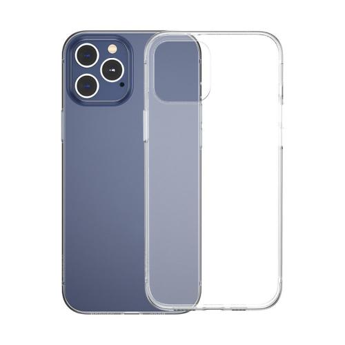 Shop4 - iPhone 12 Pro Hoesje - Zachte Back Case Transparant