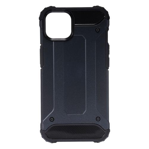 Shop4 - iPhone 13 mini Hoesje - Extreme Back Case Donker Blauw