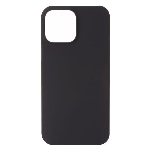 Shop4 - iPhone 13 mini Hoesje - Harde Back Case Zwart