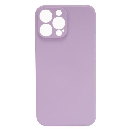 Shop4 - iPhone 13 Pro Hoesje - Zachte Back Case Mat Lavendel