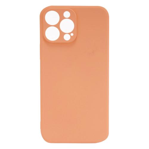 Shop4 - iPhone 13 Pro Hoesje - Zachte Back Case Mat Oranje