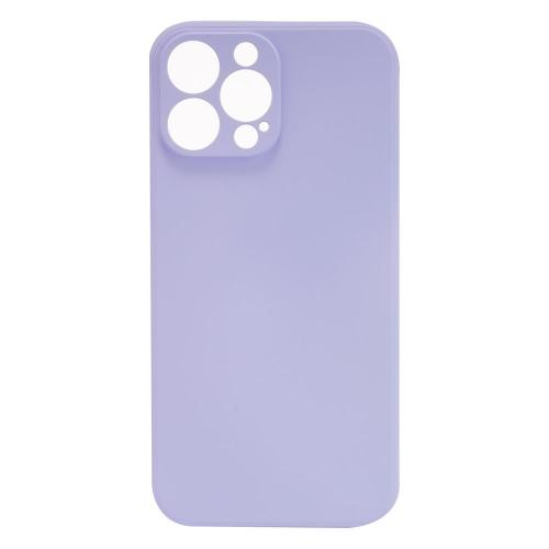 Shop4 - iPhone 13 Pro Max Hoesje - Zachte Back Case Mat Paars