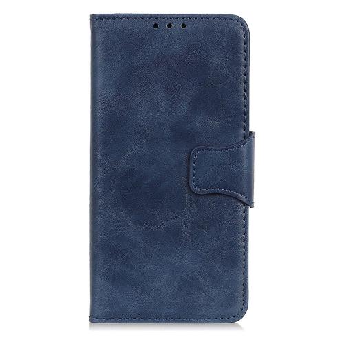 Shop4 - Motorola One Fusion Plus Hoesje - Wallet Case Cabello Blauw