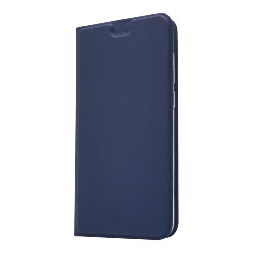 Shop4 - Nokia 5.1 Plus Hoesje - Book Case Business Donker Blauw