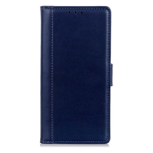 Shop4 - Nokia G10 Hoesje - Wallet Case Grain Blauw